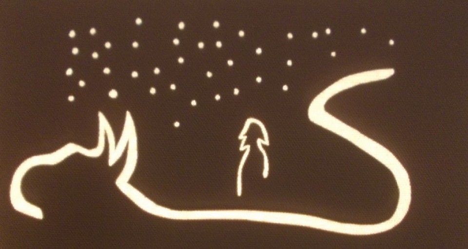 Series of shadows for an adaptation of the tale 