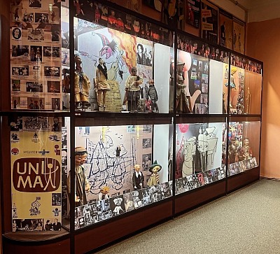 Collections of the Kharkiv Puppet Theatre. Photo credit: Clément Peretjatko